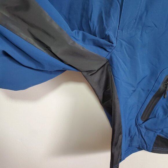 ARSUXEO Mountain Biking MTB 12.5" Cargo Shorts Cycling Stretch Navy Men's Small - Picture 7 of 15